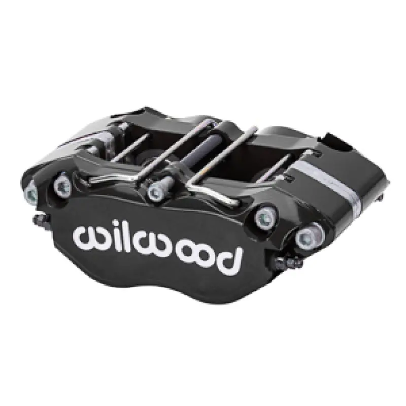 Wilwood Narrow Dynapro 4.75In Mount 1.12/1.12In Pistons .950In Disc - Black Caliper 1