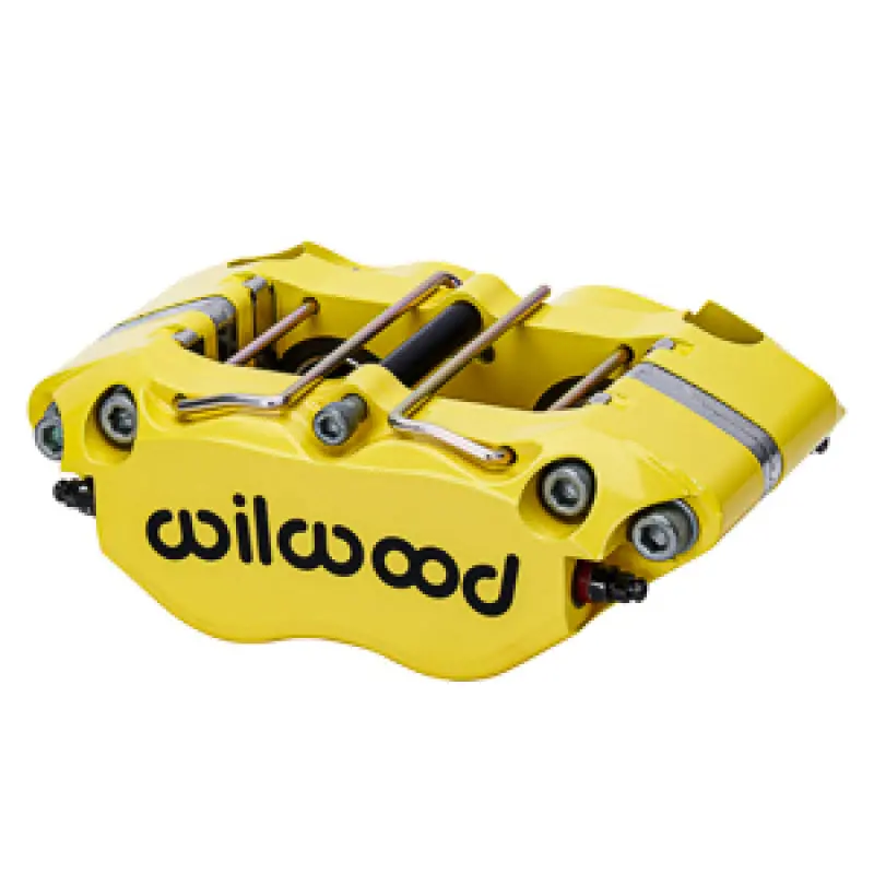 Wilwood Narrow Dynapro 4.75In Mount 1.12/1.12In Pistons .950In Disc - Yellow Caliper 1