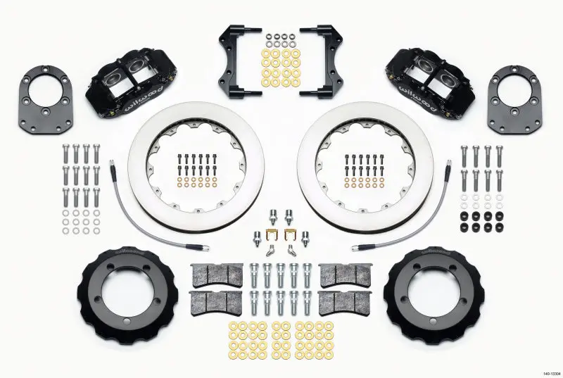 Wilwood Narrow Superlite 4R Front Hat Kit 12.88In 66-75 Ford Bronco Dana 30/44 W/Lines 1