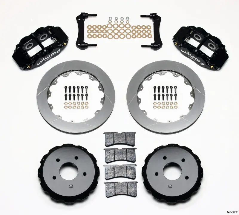 Wilwood Narrow Superlite 4R Rear Kit 12.88In 97-04 Corvette C5/Z06 1