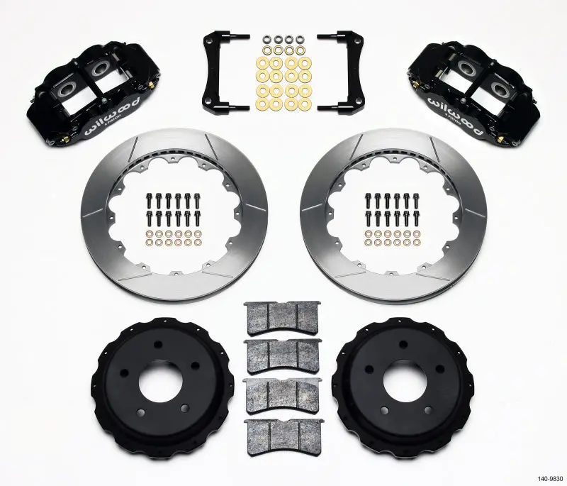 Wilwood Narrow Superlite 4R Rear Kit 12.88In 98-02 Camaro/Firebird 1