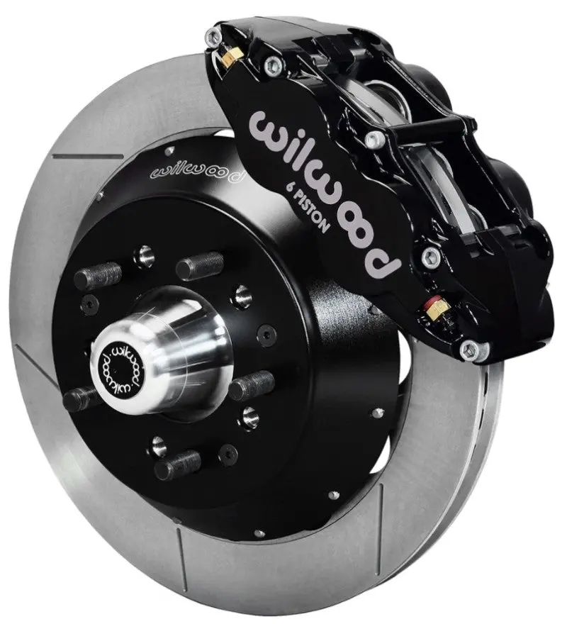 Wilwood Narrow Superlite 6R Dust-Seal Big Brake Front Brake Kit 14In. With Wilwood Pro Spindle 1