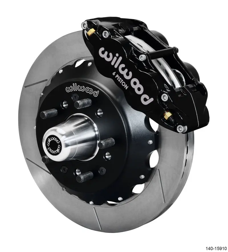 Wilwood Narrow Superlite 6R Front Big Brake Kit 12.88In Gt Competition Series Rotor - Black 1