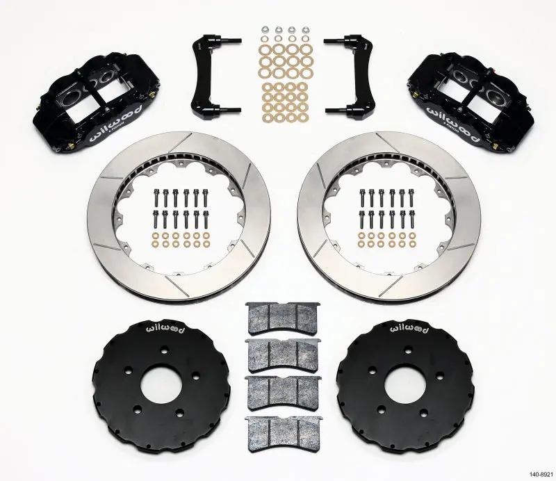 Wilwood Narrow Superlite 6R Front Hat Kit 13.06In 2005-Up Corvette C6 1