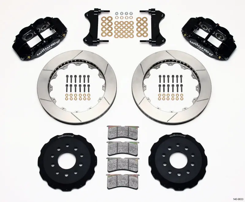 Wilwood Narrow Superlite 6R Front Hat Kit 13.06In 98-02 Camaro/Firebird 1