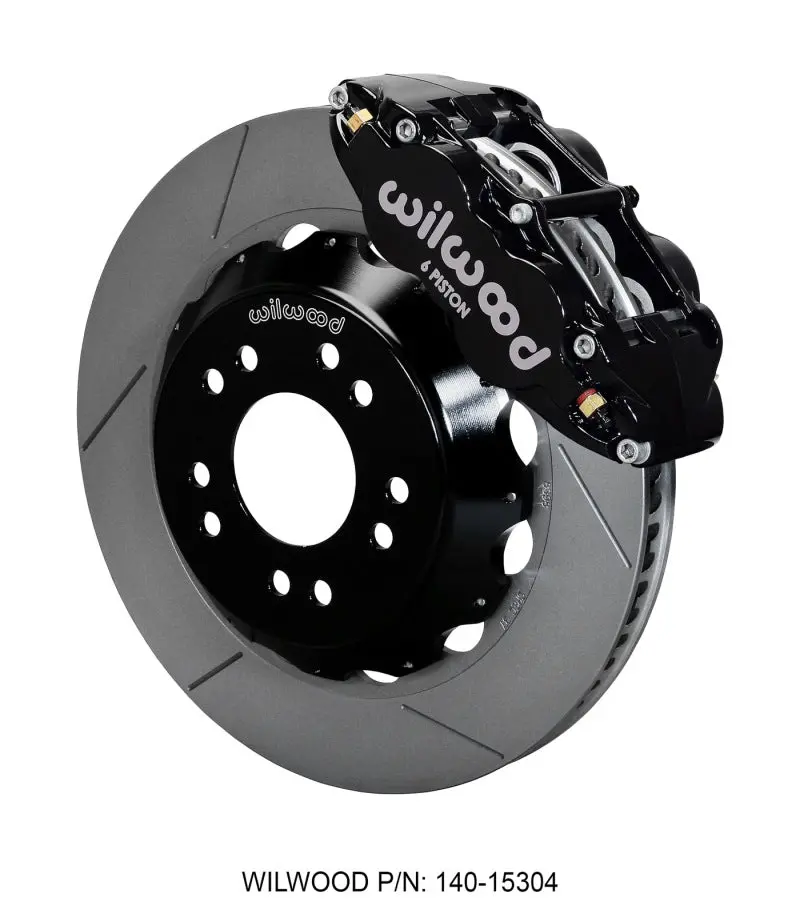 Wilwood Narrow Superlite 6R Front Hat Kit 14.00 63-87 C10 W/ Wilwood Pro Spindles 1