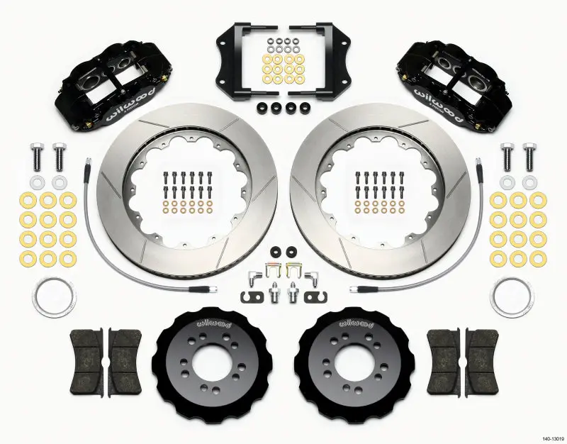 Wilwood Narrow Superlite 6R Front Hat Kit 14.00In 2013-Up Ford Focus St W/ Lines 1