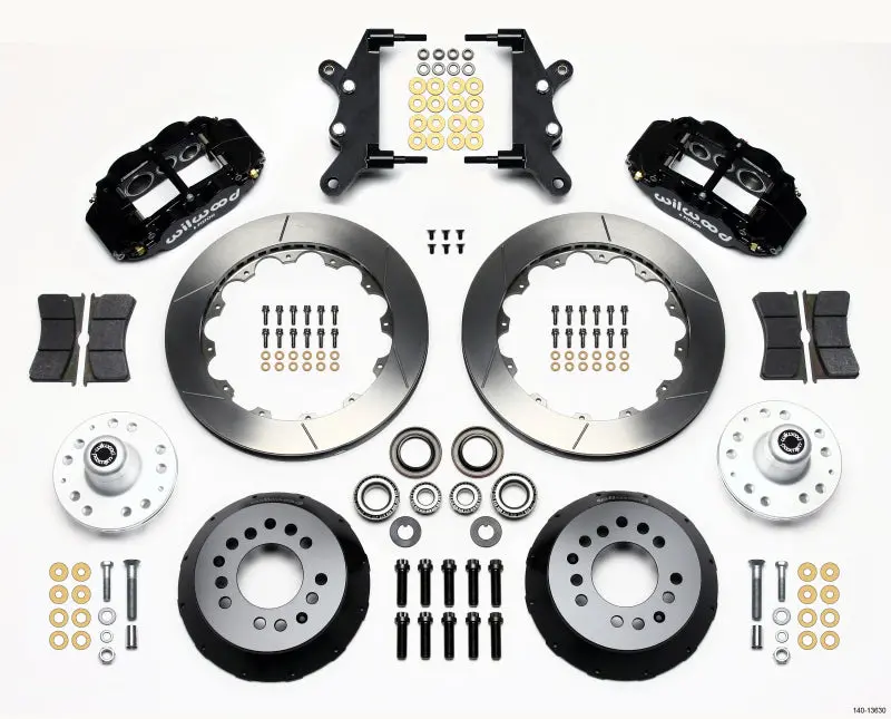 Wilwood Narrow Superlite 6R Front Hub Kit 12.88In 60-68 Ford / Mercury Full Size / Galaxie 1