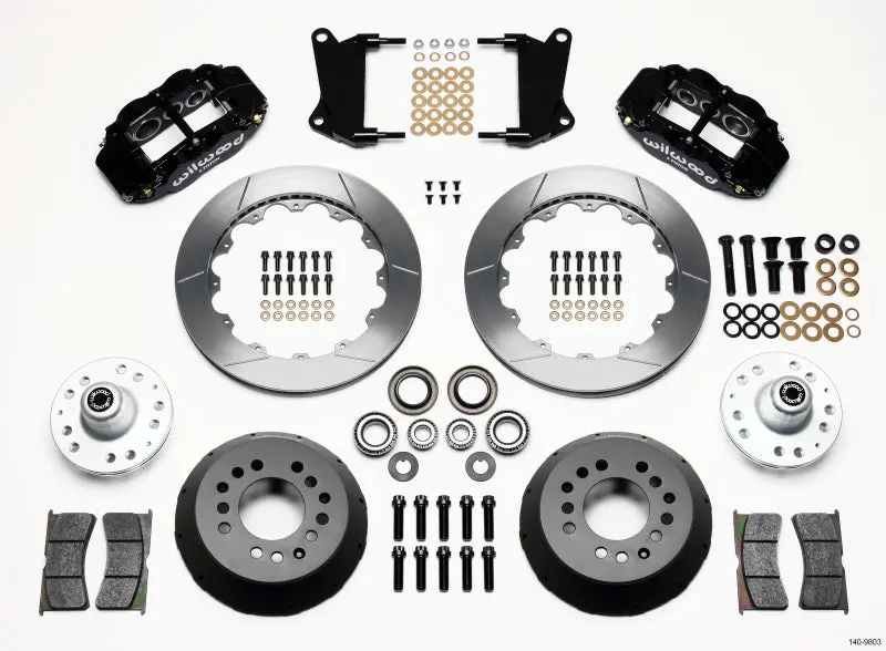 Wilwood Narrow Superlite 6R Front Hub Kit 12.88In 67-69 Camaro 64-72 Nova Chevelle 1