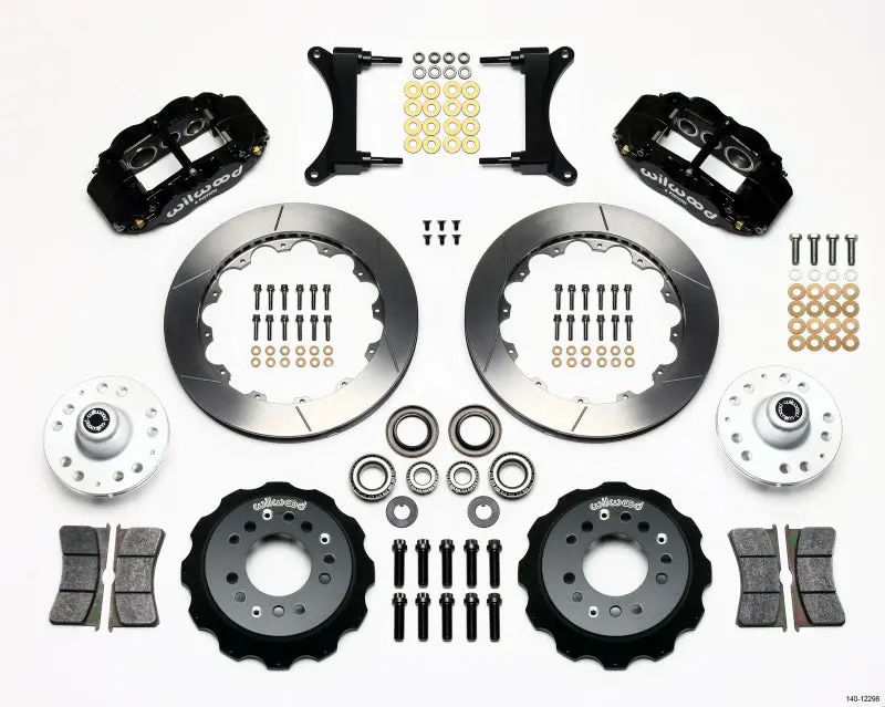 Wilwood Narrow Superlite 6R Front Hub Kit 12.88In 79-87 Gm G Body 1