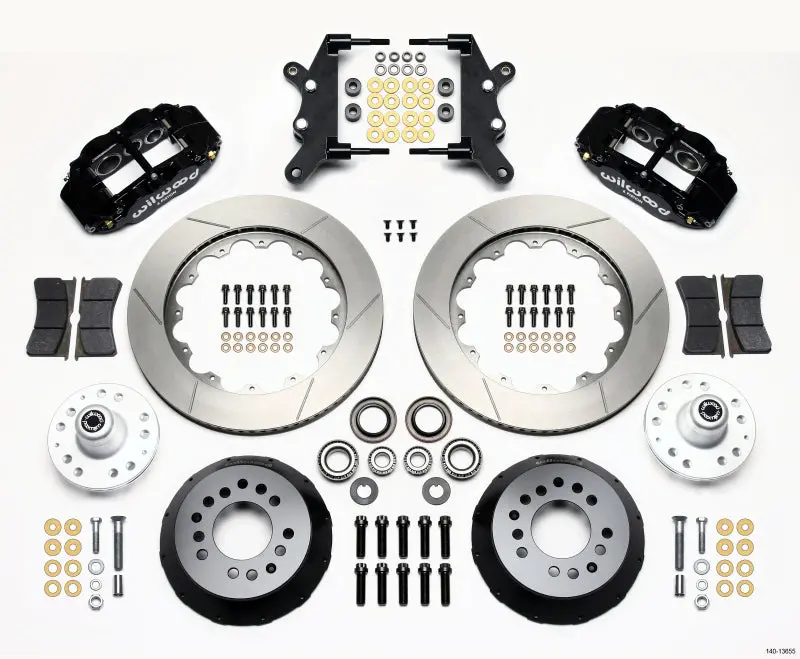 Wilwood Narrow Superlite 6R Front Hub Kit 14.00In 60-68 Ford / Mercury Full Size / Galaxie 1