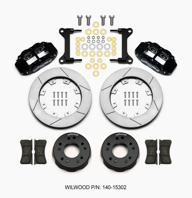 Wilwood Narrow Superlite 6R Front Kit 12.19In 63-87 C10 W/ Wilwood Pro Spindles 1