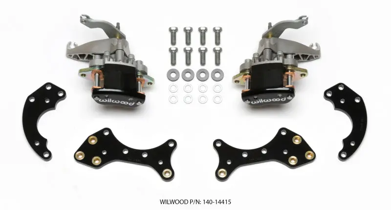 Wilwood P/S Retrofit Kit W/Mc4 P-Brake Forged Dynalite Pro Street 12.19In Rear Kits 1
