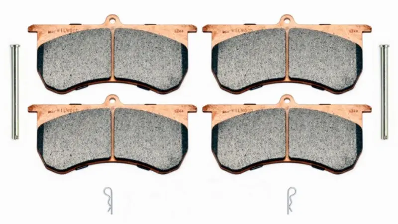 Wilwood Pad Set Metallic 9115 W/ Pins & Clips Gnx4 1