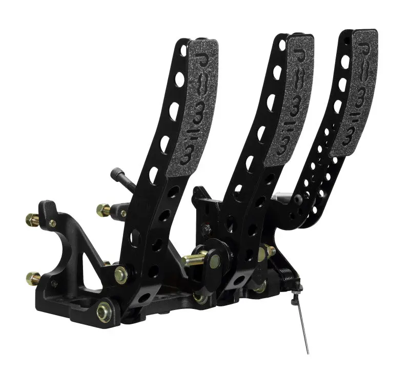 Wilwood Pedal Assembly Floor Mount-Brake Clutch & Throttle W/ Throttle Linkage 1
