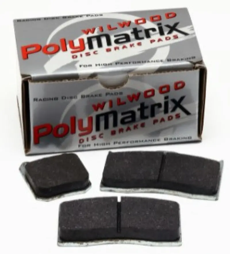 Wilwood Polymatrix Pad Set - 6617 E W6a /W4a Aero 4/6 (.670In Thk) 1
