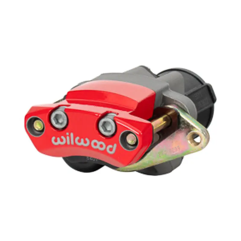 Wilwood Red Electric Parking Brake Caliper - 2In Bracket - 1.19-1.25In - Right 1