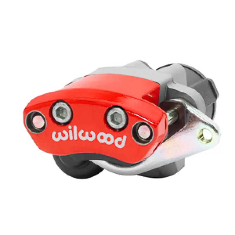 Wilwood Red Electric Parking Brake Caliper - 4.75In Bracket - 0.15-0.39In - Right 1