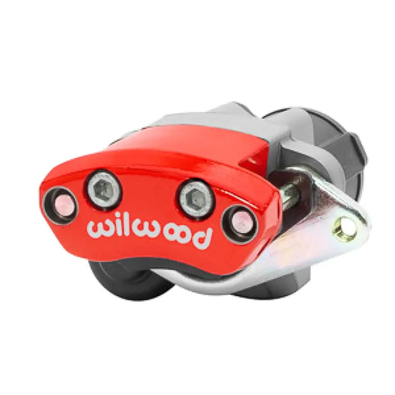 Wilwood Red Electric Parking Brake Caliper - 4.75In Bracket - 0.44-0.61In - Right 1