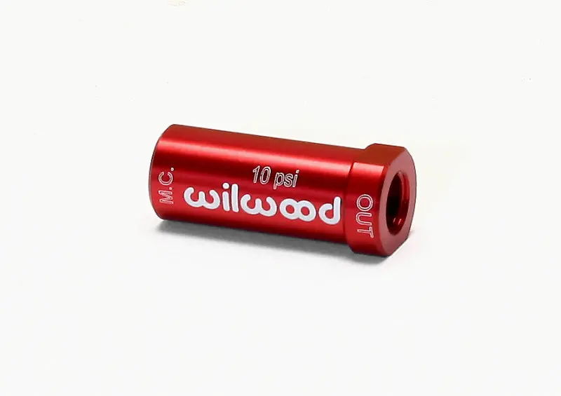 Wilwood Residual Pressure Valve - New Style 10# / Red 1