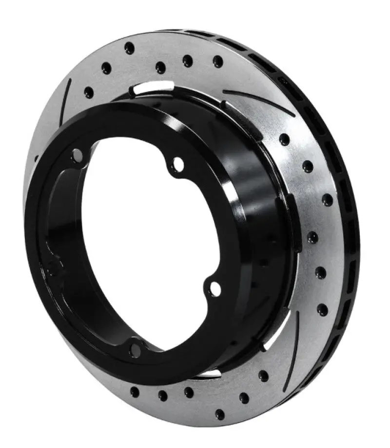 Wilwood Rotor-1.91In Offset-Srp-Blk-Drill-Lh 11.00 X .810 - 5 X 5.75In Floater 1