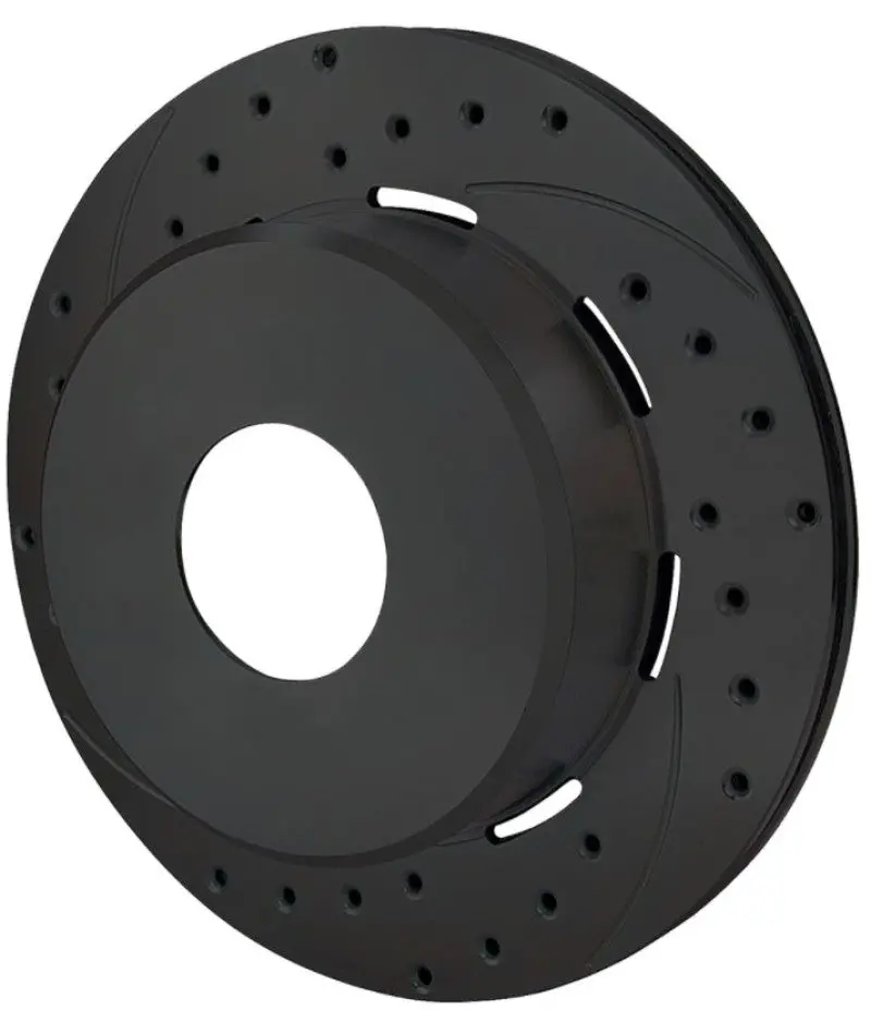 Wilwood Rotor-1.91In Offset-Srp-Blk-Drill-Lh 11.00 X .810 - Blank 1