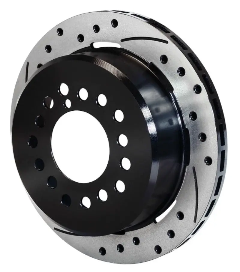 Wilwood Rotor-1.91In Offset-Srp-Blk-Drill-Lh 12.19 X .810 - 5 Lug 3.12In Reg-C10 1