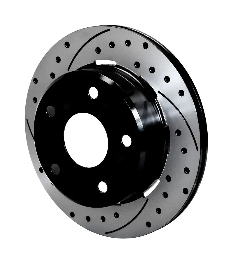 Wilwood Rotor-1.91In Offset-Srp-Blk-Drill-Lh 12.19 X .810 - 5 X 5.50 1