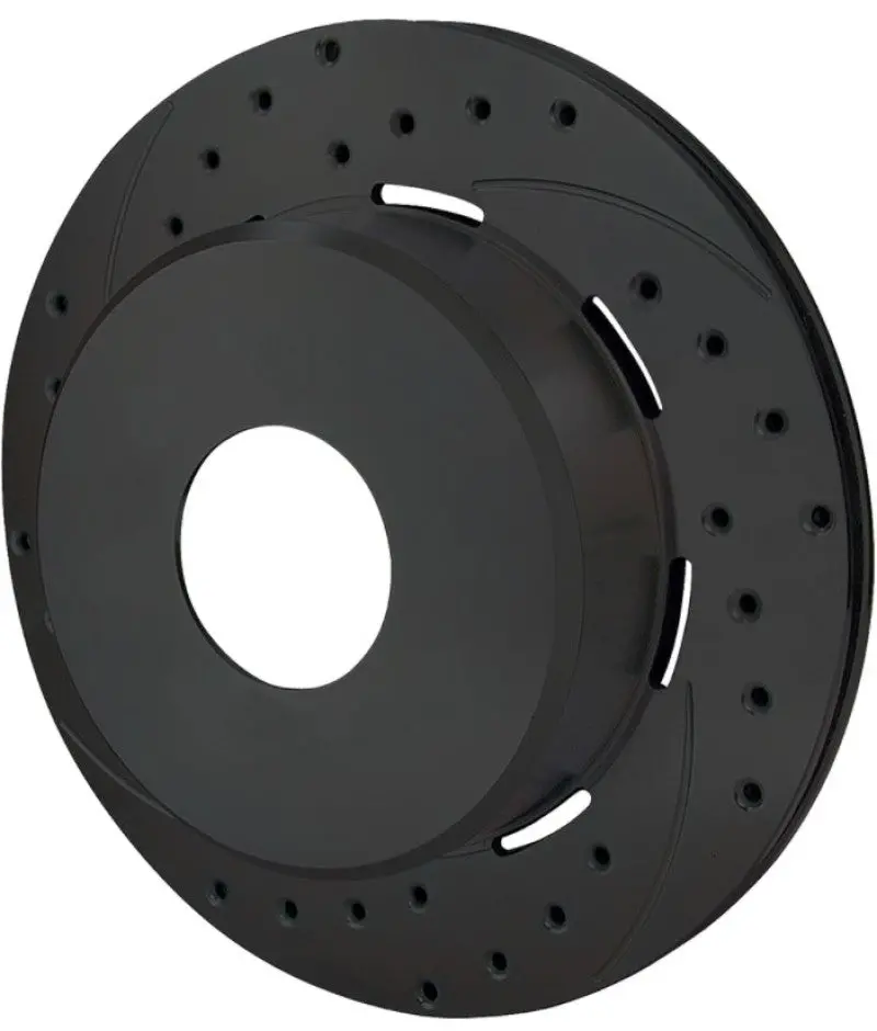 Wilwood Rotor-1.91In Offset-Srp-Blk-Drill-Lh 12.19 X .810 - Blank 1