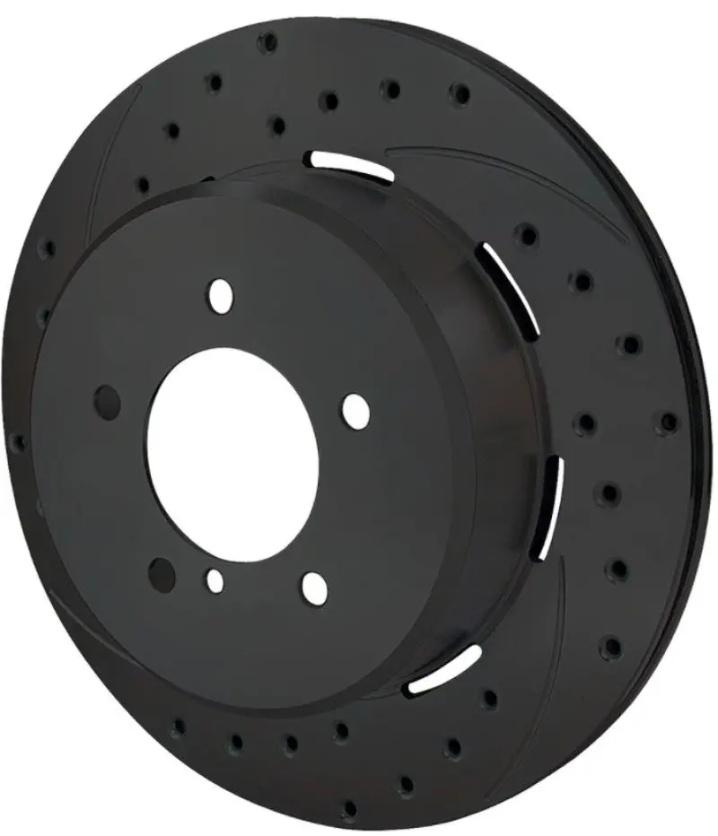 Wilwood Rotor-2.31In Offset-Srp-Blk-Drill-Rh 12.19 X .810 - 5X4.75In Bc 1