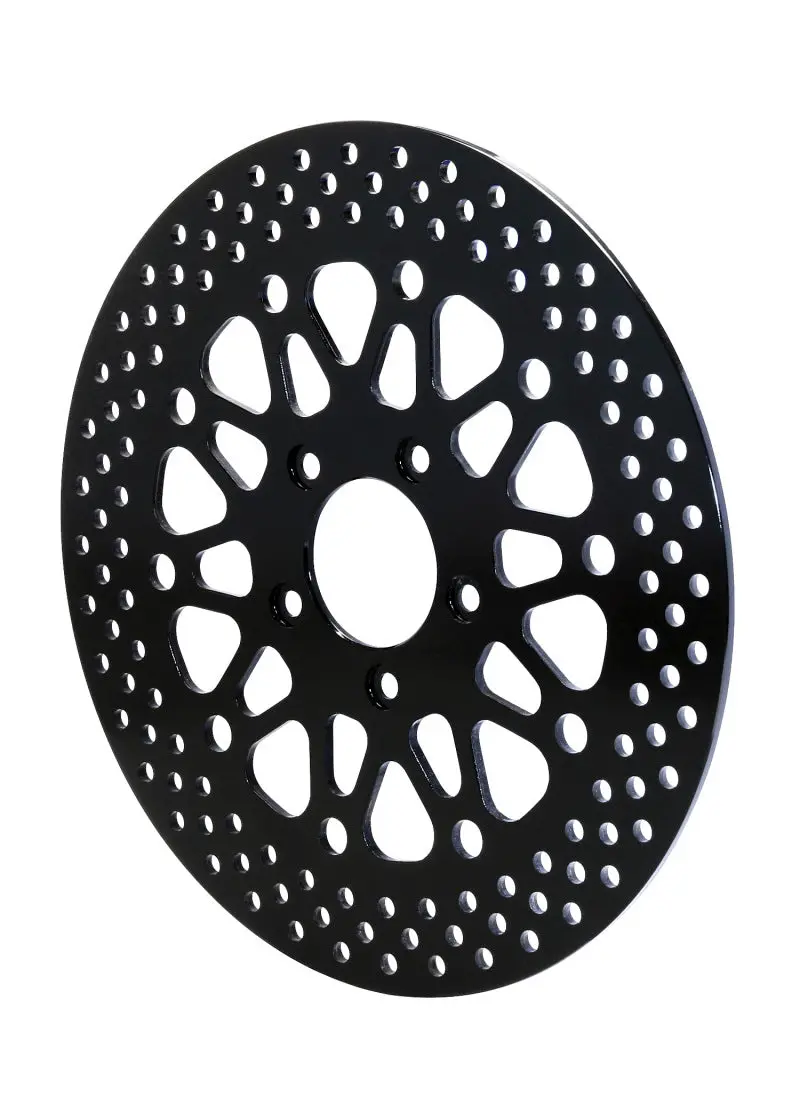 Wilwood Rotor-Front-Harley-Davidson Motorcycle 2000-07 Black Finish 11.50 X .196 - 5 On 3.25In 1