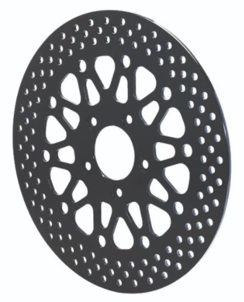 Wilwood Rotor-Front-Harley-Davidson Motorcycle 2008-Up Black Finish 11.80 X .196 - 5 On 3.25In 1