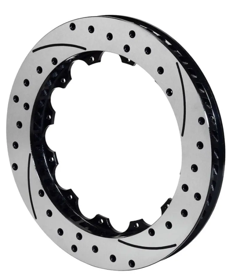 Wilwood Rotor Gt Curved Vane Rotor Spec-37 Iron 72 Cv 12 X 8.75 Left Hand Side 1