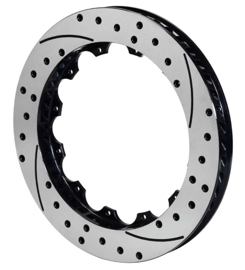 Wilwood Rotor-Gt60 Spc-37-Lh-Drill-Blk 16.00 X 1.38 - 12 On 10.75In 1