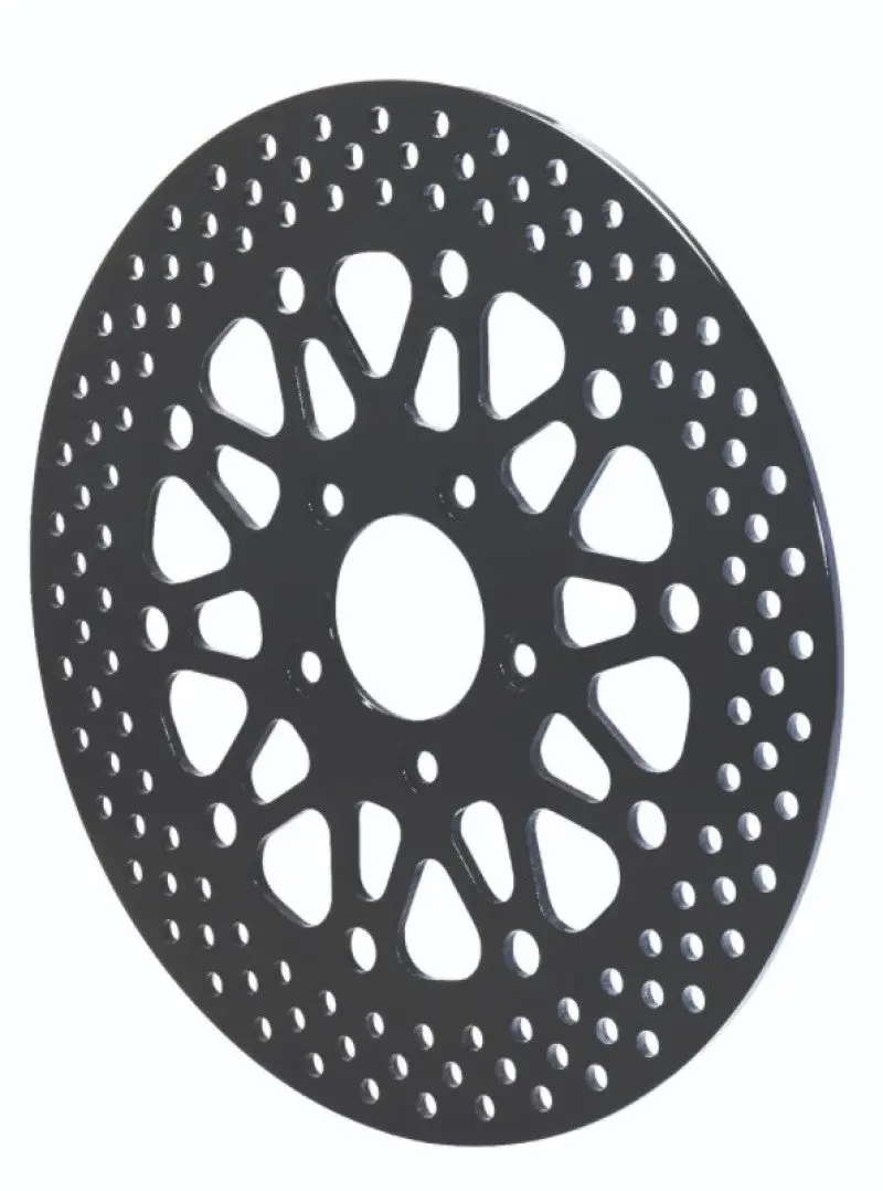 Wilwood Rotor-Rear-Harley-Davidson Motorcycle 2000-07 Black Finish 11.50 X .196 - 5 On 3.25In 1