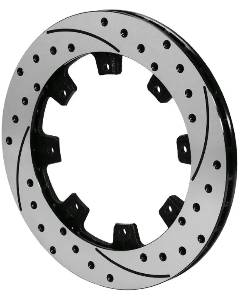Wilwood Rotor-Srp36 Spc-37-Lh-Blk-Drill 12.00 X .810 - 8 On 7.00In 1