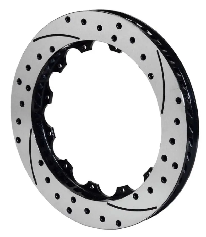 Wilwood Rotor-Srp48 Spc-37-Lh-Blk-Drill 12.44 X 1.19 - 12 On 7.00In 1