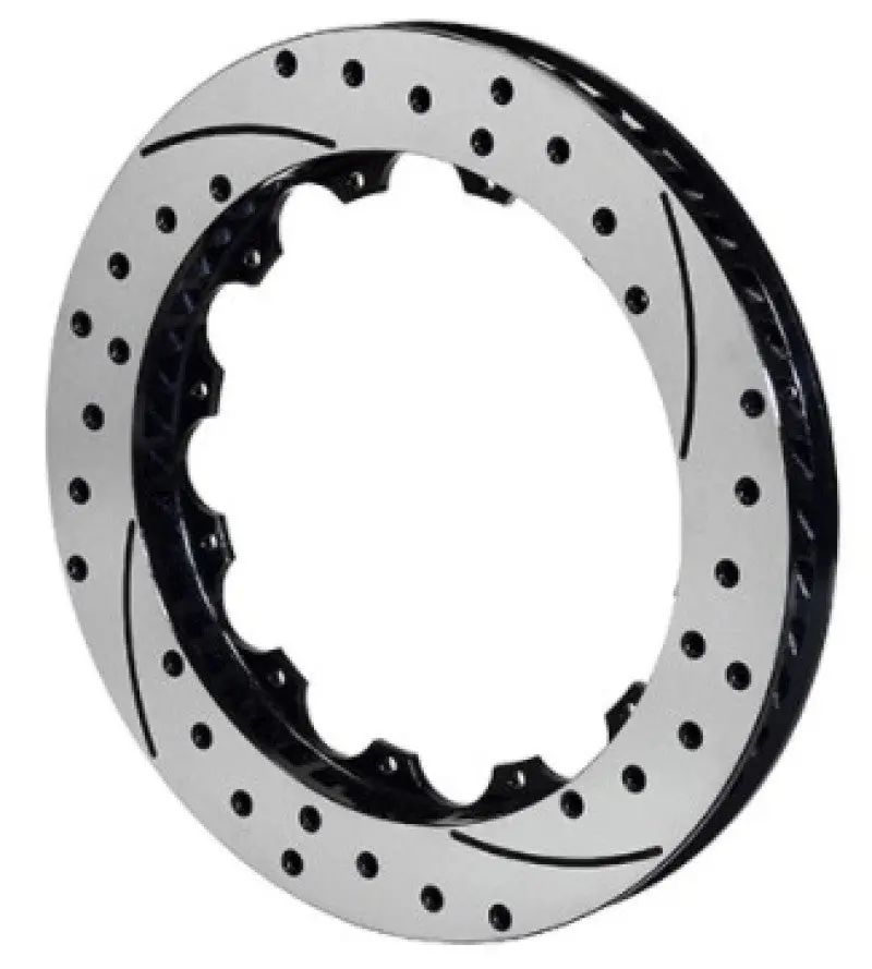 Wilwood Rotor-Srp48 Spc-37-Lh-Blk-Drill 12.88 X 1.00 - 12 On 8.75In 1