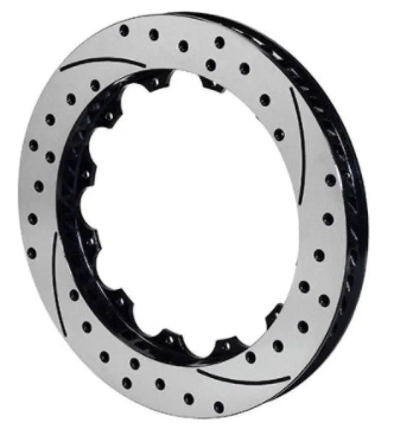 Wilwood Rotor-Srp48 Spc-37-Lh-Blk-Drill 12.88 X 1.10 - 12 On 8.75In 1