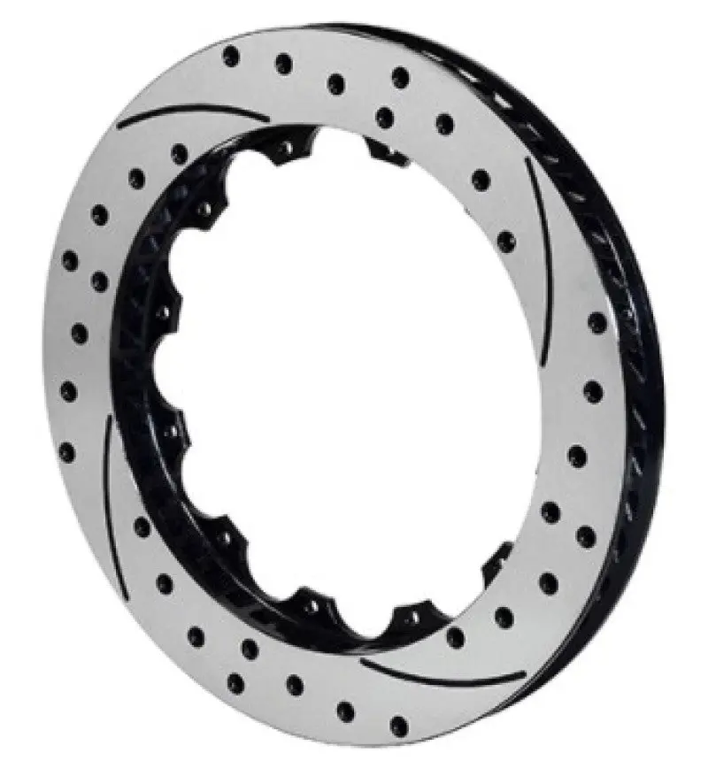 Wilwood Rotor-Srp48 Spc-37-Lh-Blk-Drill 12.88 X 1.10 - 12 On 8.75In 2