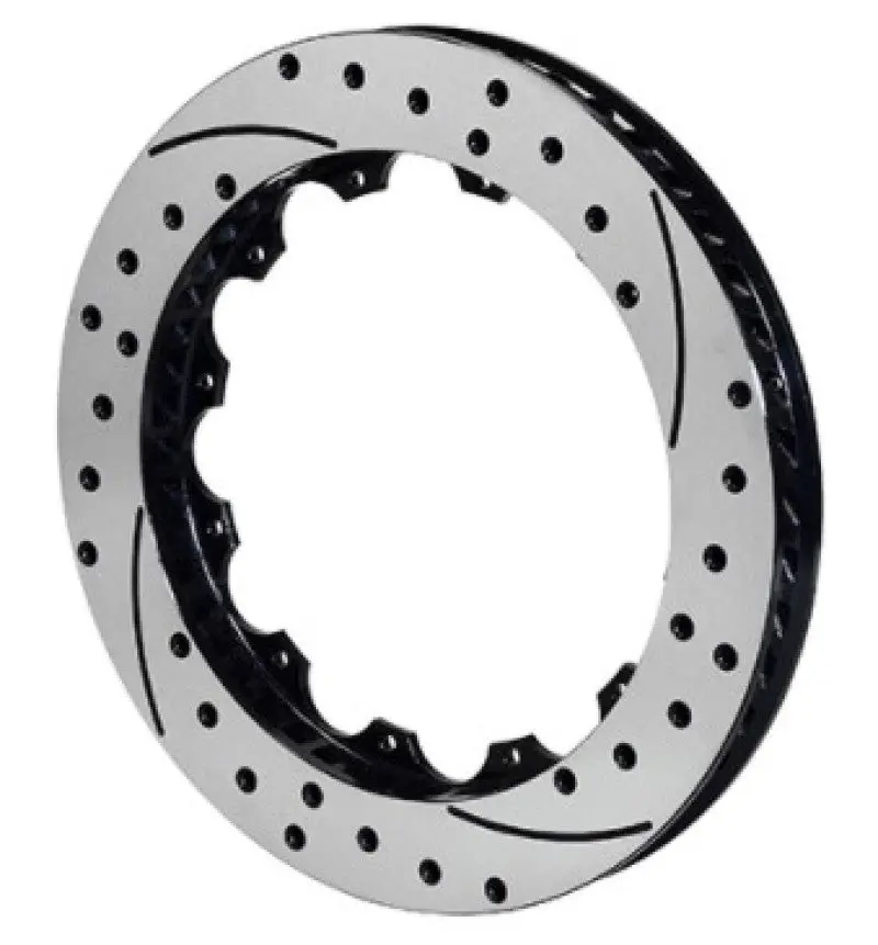Wilwood Rotor-Srp48 Spc-37-Lh-Blk-Drill 13.00 X 1.10 - 12 On 7.00In 1