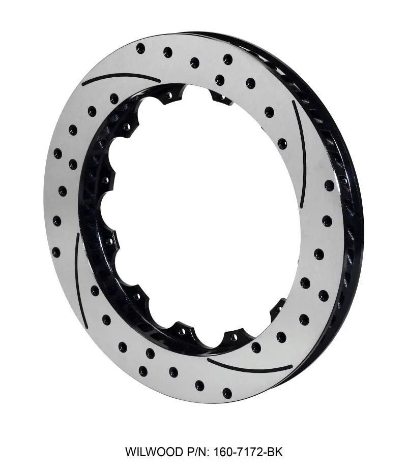 Wilwood Rotor-Srp48 Spc-37-Rh-Blk-Drill 12.88 X 1.25 - 12 On 8.75In 1