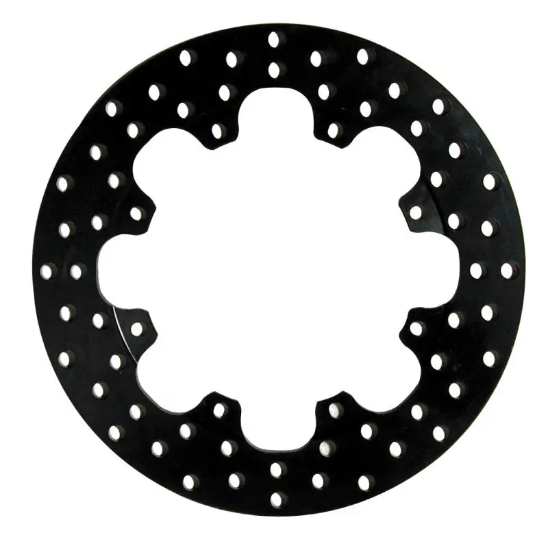 Wilwood Rotor-Steel-Rear Drag-Drilled 11.44 X .350 - 8 On 7.00In 1