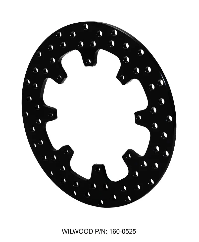 Wilwood Rotor-Steel-Sprint/Mod-Drilled 12.00 X .350 - 8 On 7.00In 1