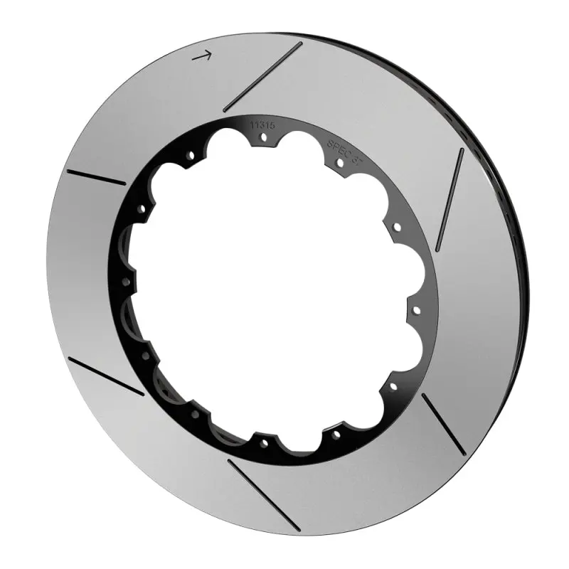 Wilwood Rotor-Sv-Gt 72 Spc-37 -Rh 14.25 X 1.25 - 12 On 8.75In (Black) 1