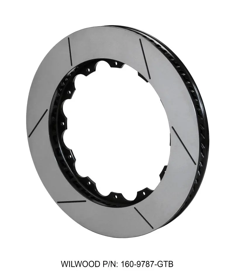 Wilwood Rotor-Sv-Gt 72 Spc-37 -Rh-Blk 14.25 X 1.25 - 12 On 9.19In 1