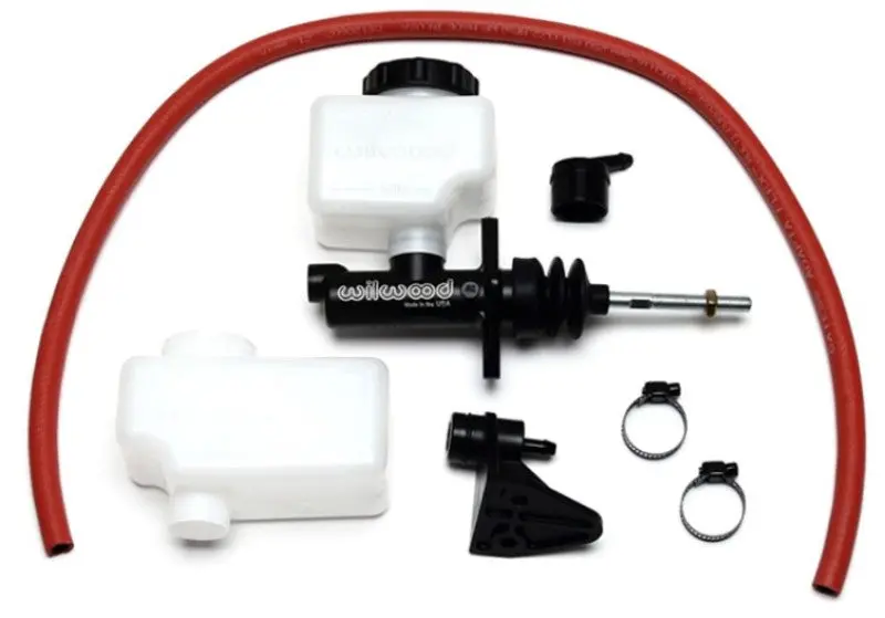Wilwood Short Remote M/C Kit 1-1/8In Bore 3/8In-24 Banjo Outlet 1