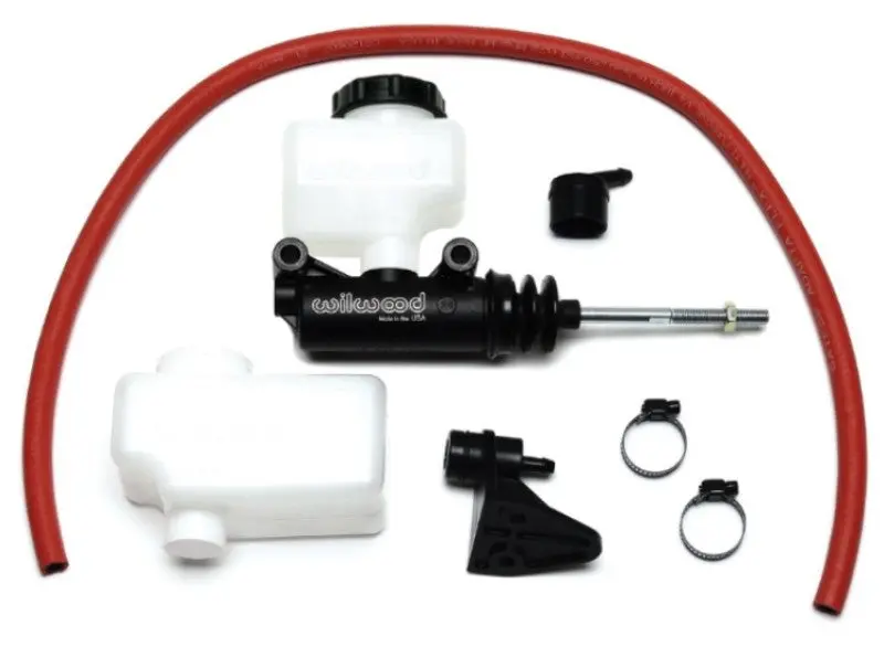 Wilwood Short Remote Side Mount M/C Kit 1In Bore 3/8In-24 Banjo Outlet 1