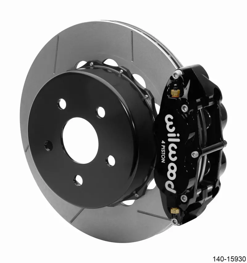 Wilwood Superlite 4R Rear Brake Kit 14.00 Black 2018-Up Jeep Jl W/Lines 1