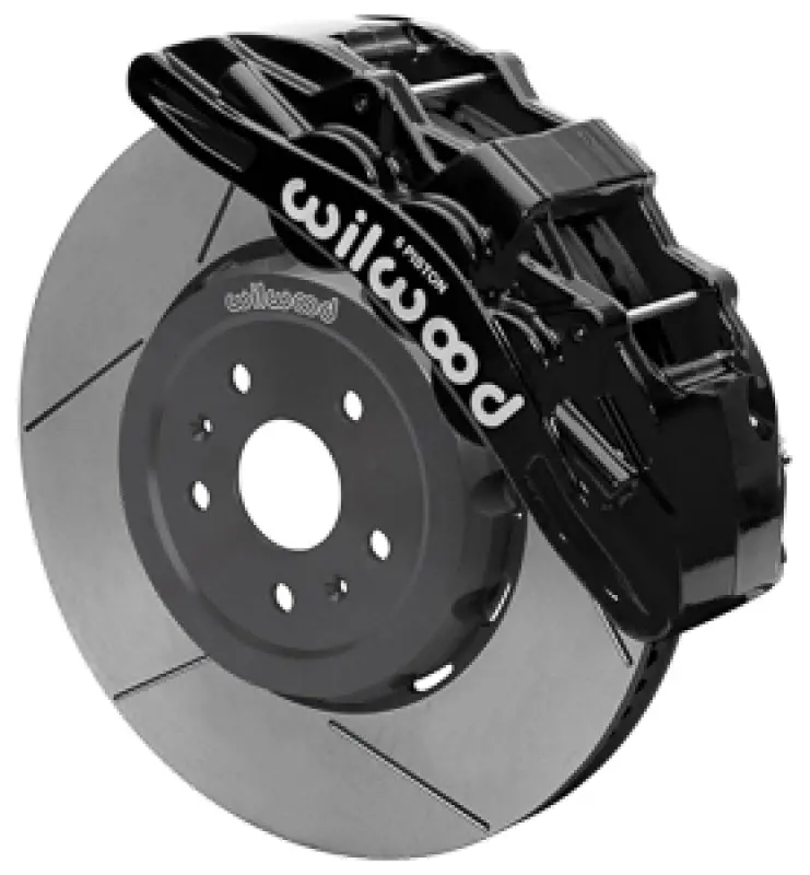 Wilwood Sx6r Big Brake Dynamic Front Brake Kit 15In Slotted Black 2020+ Chevy C8 Corvette 1